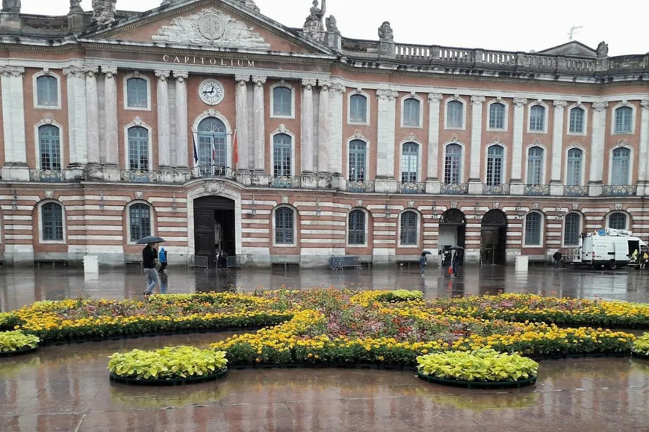 :) Grand Studio Lumineux A Toulouse Et Parking