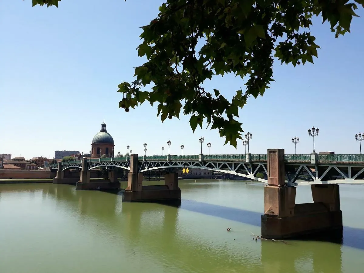 Apartment :) Grand Studio Lumineux A Toulouse Et Parking France