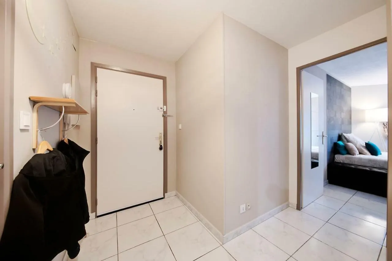 Apartment :) Grand Studio Lumineux A Toulouse Et Parking France